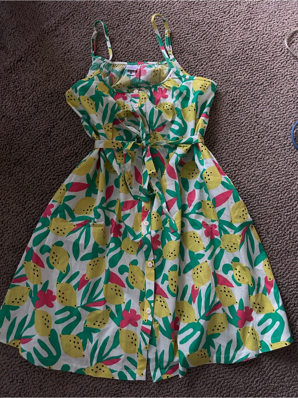 Hanna Andersson Women’s Lemon Zest Dress
